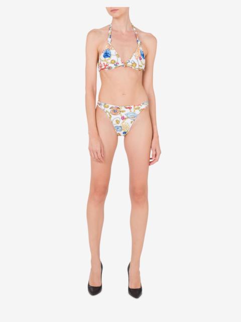 Moschino MARINE PRINT SWIM BRIEFS