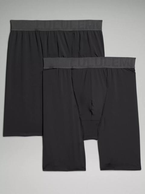 lululemon Built to Move Long Boxer 7" *2 Pack