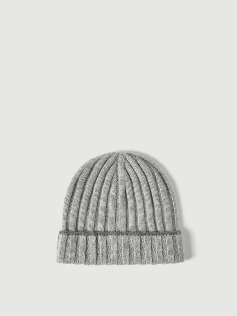 Brunello Cucinelli Cashmere rib knit beanie
