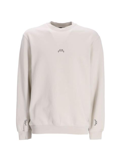 A-COLD-WALL* logo-print cotton sweatshirt