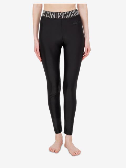 Moschino TECHNICAL FABRIC LEGGINGS