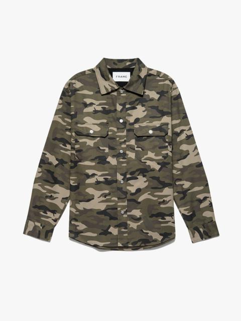 FRAME Camo Jacket in Camo/Noir