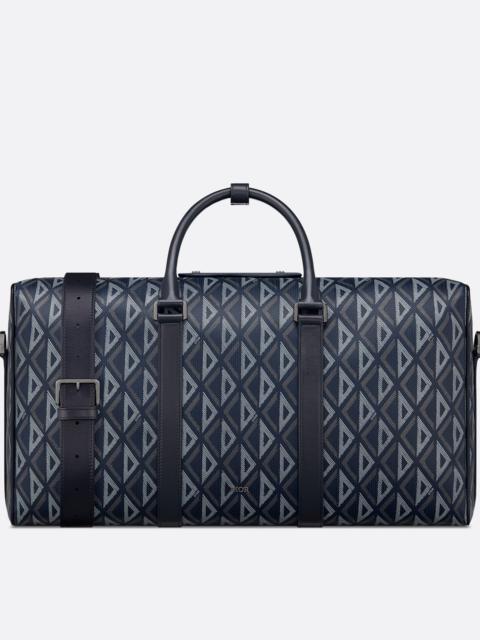 Dior Lingot 50 Bag Beige and Black Dior Oblique Jacquard