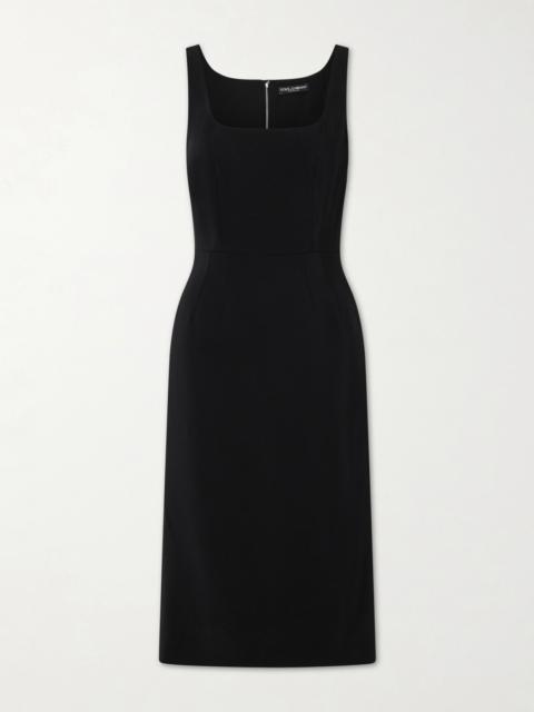 Dolce & Gabbana Cady Midi Dress