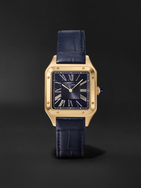 Cartier Santos-Dumont Large 18-Karat Gold Watch, Ref. WGSA0077