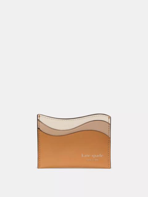 kate spade Devin Wavy Card Holder