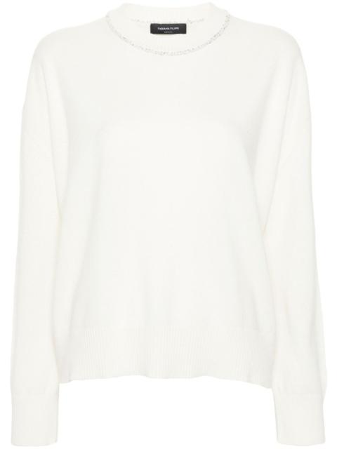FABIANA FILIPPI sequin-detailing jumper