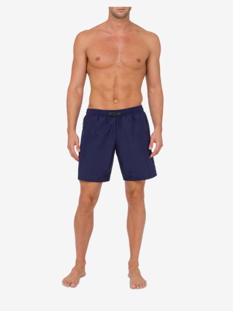 Moschino SWIM BOXER BLACK LETTERING