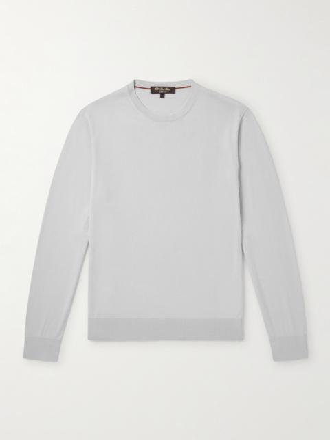 Loro Piana Ice Wish™ Sea Island Cotton Sweater