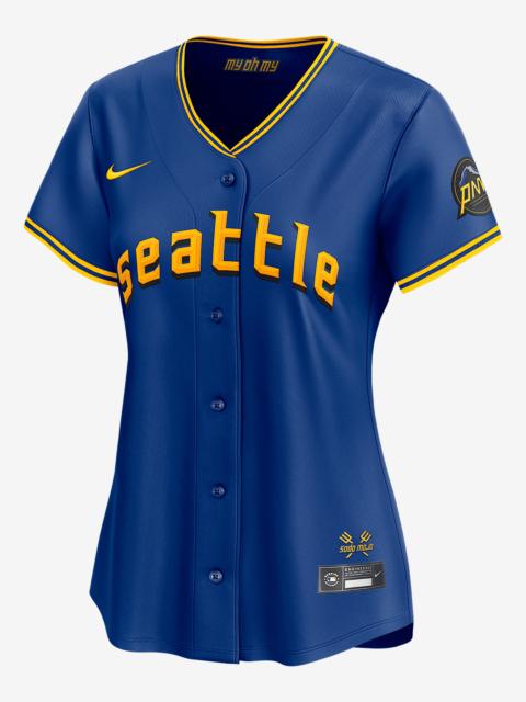 Nike Julio Rodríguez Seattle Mariners City Connect Women's Nike Dri-FIT ADV MLB Limited Jersey