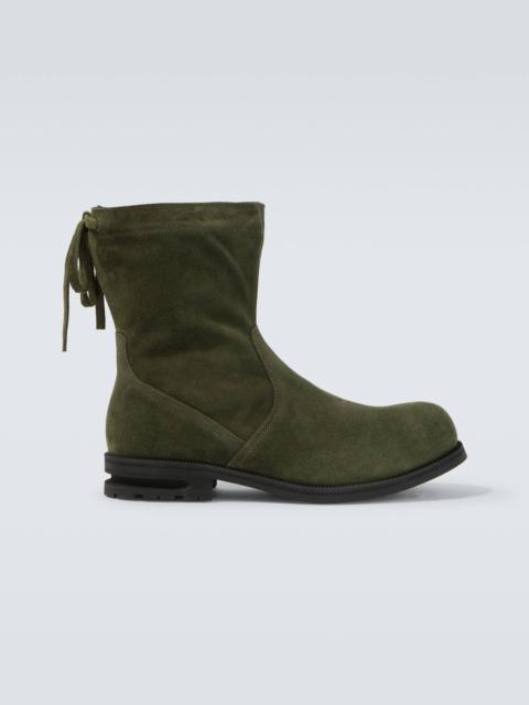 Kiko Kostadinov Farkas suede ankle boots