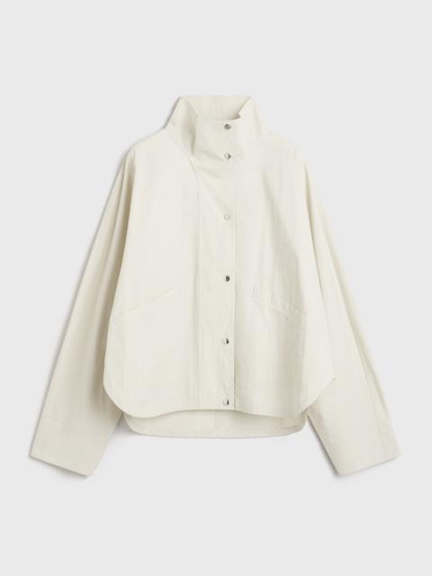 TOTEME Summer parachute jacket oyster