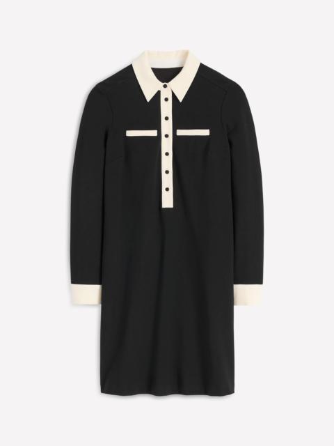BODEN Georgina Ponte Dress-Black & White