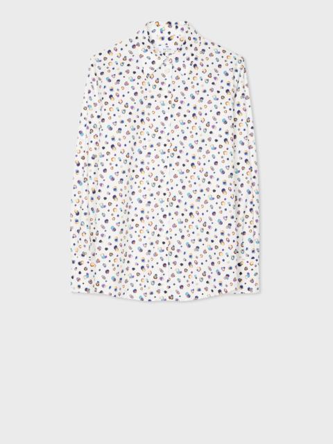 Paul Smith Women's 'Polar Lights' Spot Cotton Shirt