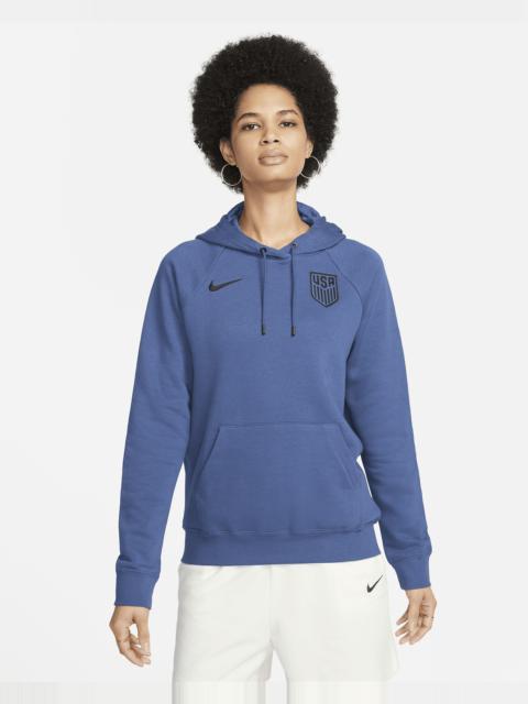 Nike Women's U.S. Pullover Fleece Soccer Hoodie