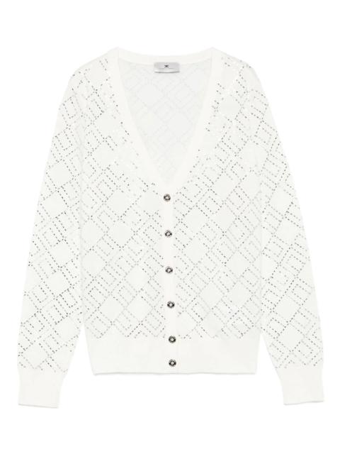 ELISABETTA FRANCHI Elisabetta Franchi Geometric-pattern Cardigan