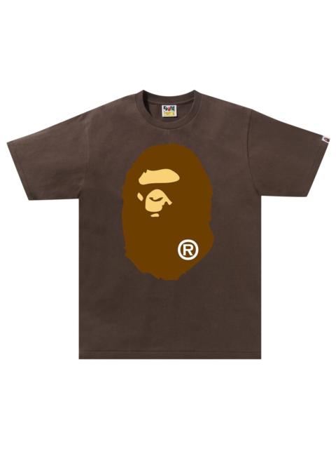 BAPE Big Ape Head Tee 'Brown'