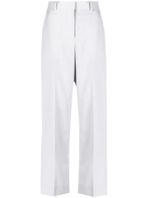 sacai side-stripe straight-leg trousers