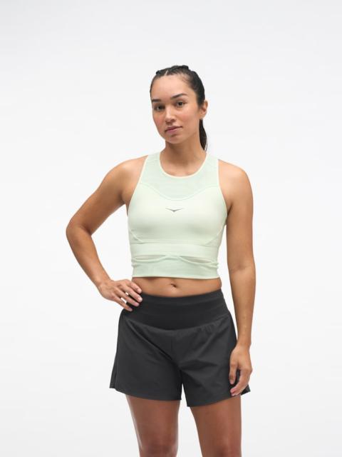 HOKA Women's Race Day Bra in Sea Glass