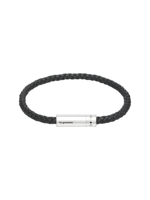 le gramme 'Le 7g' Leather Cable Bracelet