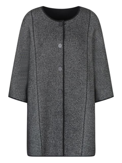 EMPORIO ARMANI single-breasted coat