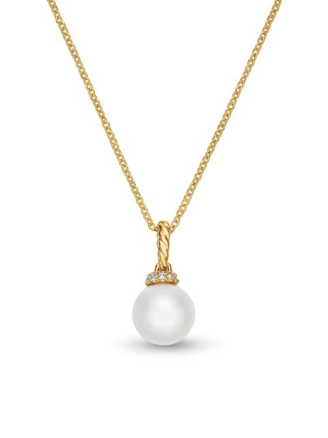 DAVID YURMAN Women's Solari Pendant Necklace in 18K Yellow Gold - Pearl
