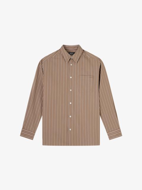 A.P.C. MALO LOGO SHIRT