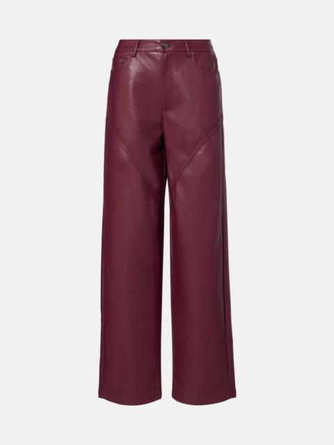 ROTATE panelled 단추 fastening 바지