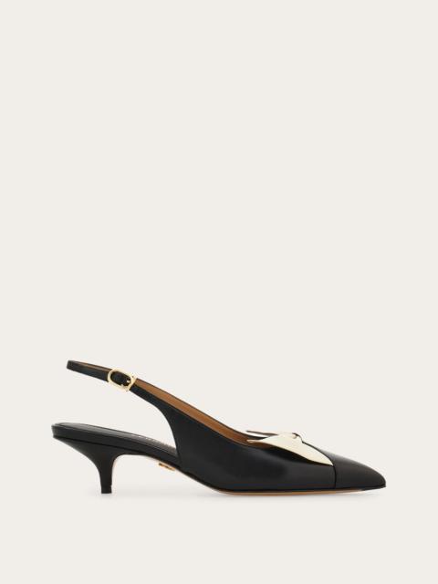 FERRAGAMO Soft bow slingback