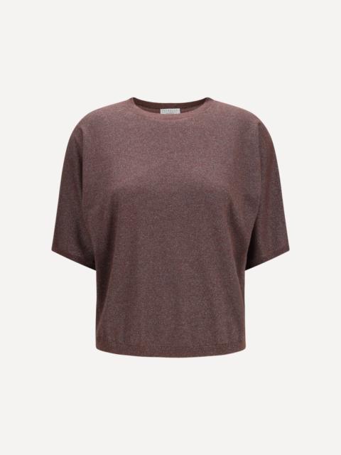 Brunello Cucinelli Short-sleeve cashmere and silk Sweater