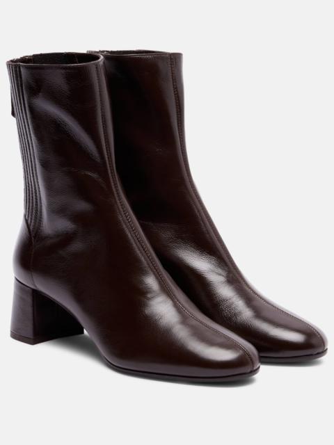 AQUAZZURA Saint Honore 35 nappa ankle boots