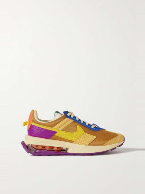 Air Max Pre-Day Safari mesh and textured-leather sneakers
