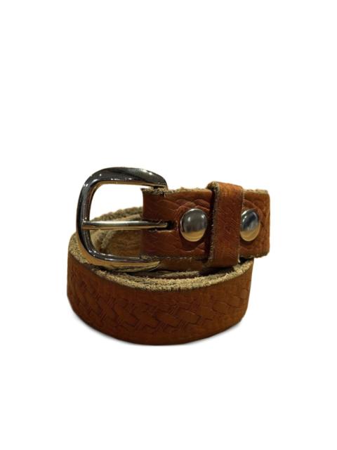 FORTELA textured leather belt