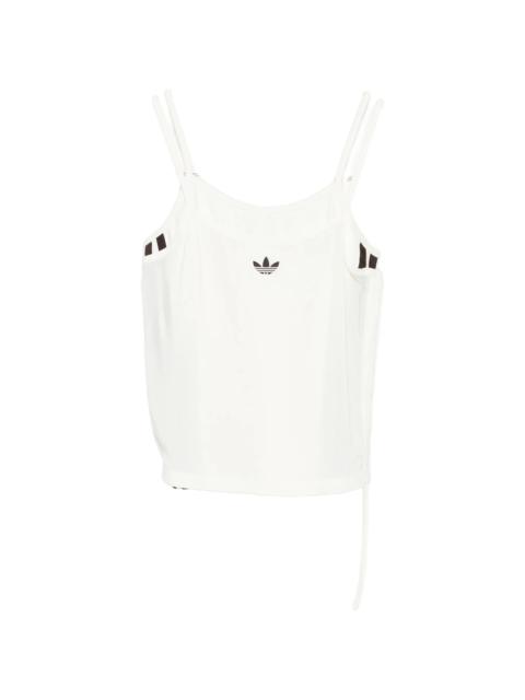 adidas Adidas Double Strap Logo Tank Top