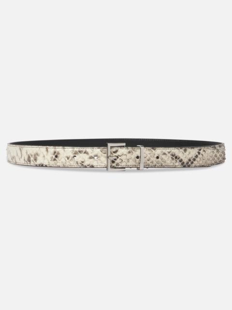FRAME The Snake Square Buckle Belt