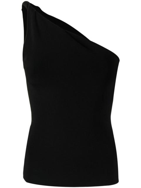 GALVAN one-shoulder sleeveless top
