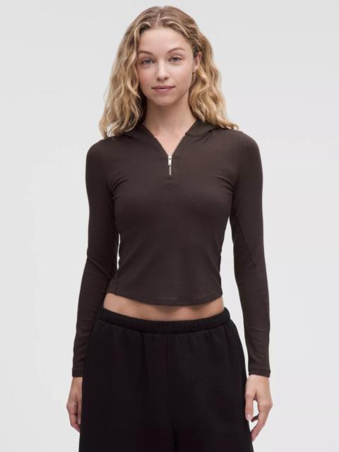 lululemon Hold Tight Hooded Half Zip