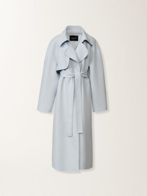 FABIANA FILIPPI Double wool trench coat