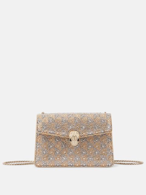 BVLGARI Serpenti Forever Mini embellished crossbody bag