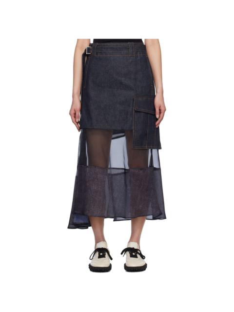 sacai Carhartt WIP Suiting Bonding Skirt | REVERSIBLE