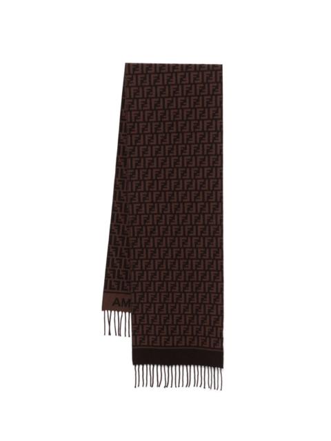 FENDI FF cashmere scarf