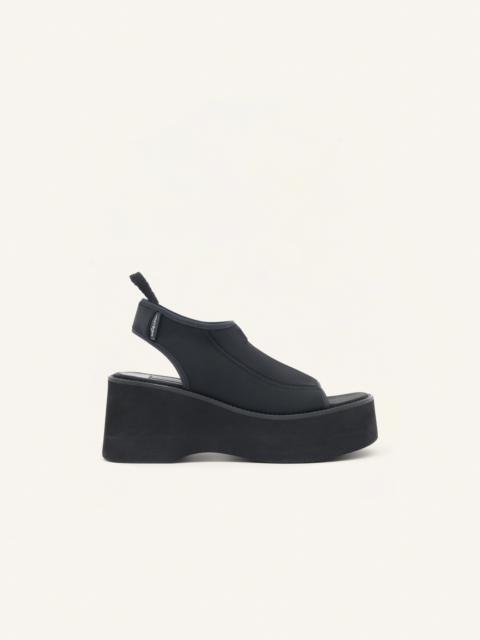 courrèges SCUBA WAVE SANDALS