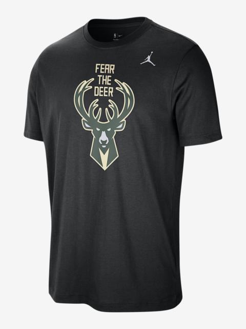 Jordan Milwaukee Bucks Essential Men's Jordan Statement T-Shirt