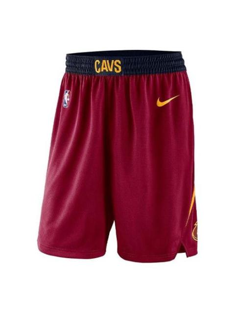 Nike Men's Nike CLEVELAND CAVALIERS Shorts Red 866793-677