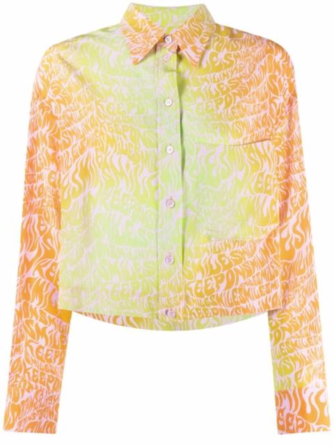 Stella McCartney slogan-print jacket