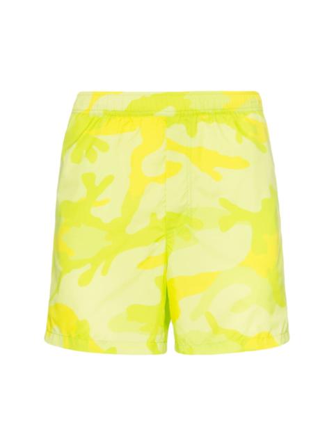 Valentino camouflage-print swim shorts