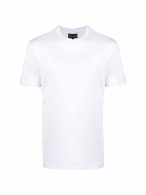 EMPORIO ARMANI logo-patch short-sleeve T-shirt