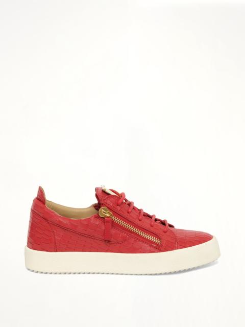Giuseppe Zanotti Zayn Fiamma in Red
