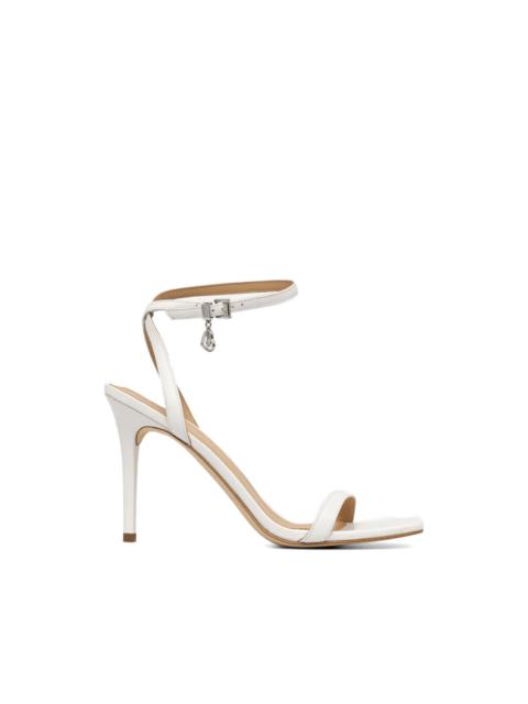 MICHAEL KORS Liana ankle-strap logo-charm sandals