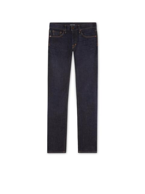 TOM FORD SLIM FIT STRETCH JAPANESE SELVEDGE DENIM